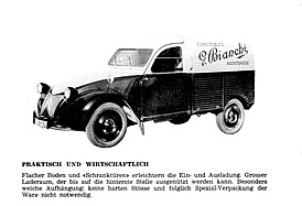 Citroën 2 CV - Faltblatt (1955) - Seite 3
