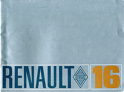 Renault 16 – Verkaufsprospekt (1968)