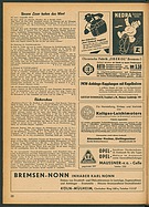Page 32 of Übersicht: Das Auto / Nr. 11 / 1948 - Titelseite