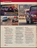 Seite 6 von Übersicht: auto motor und sport / Nr. 8 / 2003 - Titelseite