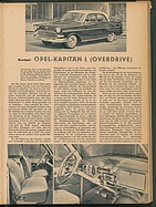 Testbericht: Unser Test - Opel Kapitän (mit Overdrive) (auto motor und sport / Nr. 22 / 1957 - Seite 25)