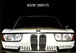 BMW 2000 CS - Verkaufsprospekt (1966)
