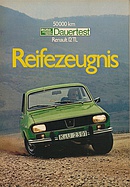 Testbericht: Reifezeugnis - 50'000km Dauertest Renault 12 TL (auto motor und sport / Nr. 10 / 1971 - Seite 122)