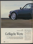 Testbericht: Gegflügelte Werte - Test Porsche 964 Turbo (auto motor und sport / Nr. 5 / 1993 - Seite 54)