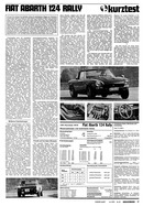 Testbericht: Kurztest Fiat Abarth 124 Rally (AR-Zeitung Nr. 25 / 1974 vom 06.Jun.1974 - Seite 17)