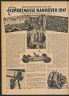 Seite 2 von Übersicht: Das Auto / Nr. 9 / 1947 - Titelseite