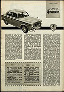 Testbericht: Unser Test: Peugeot 403 (ADAC Motorwelt Nr. 8 vom 1. August 1959 - Seite 506)