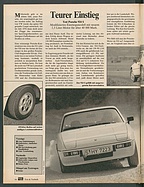 Testbericht: Test: Porsche 924 S (auto motor und sport / Nr. 23 / 1985 - Seite 46)