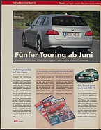 Seite 8 von Übersicht: auto motor und sport / Nr. 24 / 2003 - Titelseite