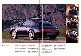Die Idee Porsche 911 - Porsche 993 - Verkaufsliteratur (1996) - Seiten 60 und 61