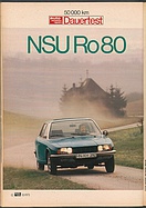 Testbericht: 50'000km Dauertest - NSU Ro80 (auto motor und sport / Nr. 10 / 1973 - Seite 112)