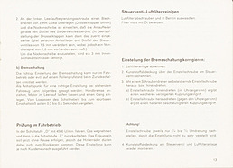 Fahren mit der Porsche-Sportomatic - Anleitung (1967) - Seite 13