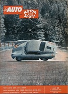 auto motor und sport / Nr. 19 / 1957 - Titelseite
