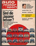 Seite 1 von auto motor und sport Nr. 9 / 1980
