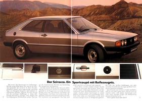 VW Scirocco - Verkaufsprospekt 1979