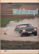 Testbericht: Wahlkampf - Doppeltest: Ford Consul 2000 / Opel Rekord 1900 (auto motor und sport / Nr. 10 / 1972 - Seite 40)