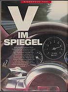 Testbericht: V im Spiegel - Highspeed-Test und Vergleich zwischen Aston Martin Vanquish S, Bugatti Veyron, Chevrolet Corvette Z06, Dodge Viper SRT-10, Ferrari 599 GTB, Ford GT, Lamborghini Murciélago, Mercedes SLR McLaren (auto motor und sport / Nr. 23 / 2006 - Seite 130)