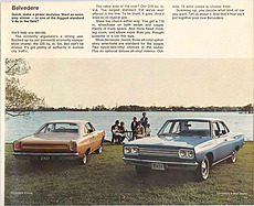 Prospekt Plymouth Modellpalette 1969 - Seite 19