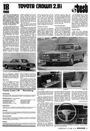 Testbericht: Test Toyota Crown 2.8i (AR-Zeitung Nr. 24 / 1980 vom 05.Jun.1980 - Seite 17)