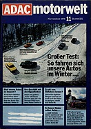 Seite 1 von ADAC Motorwelt Nr. 11 / 1976 vom 01.11