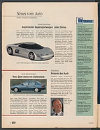 Seite 10 von Übersicht: auto motor und sport / Nr. 11 / 1992 - Titelseite