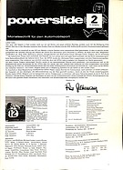 Page 1 of Übersicht: Powerslide Nr. 2 / 1965 Titelseite