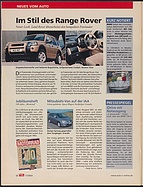Seite 12 von Übersicht: auto motor und sport / Nr. 17 / 2003 - Titelseite