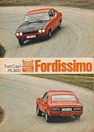 Testbericht: Fordissimo - Test Ford Capri RS 2600 (auto motor und sport / Nr. 3 / 1971 - Seite 100)