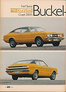Testbericht: Buckel-Taunus - Ford Taunus 2300 GXL Coupé (auto motor und sport / Nr. 1 / 1972 - Seite 64)