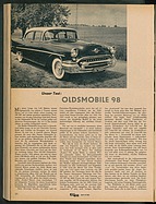 Testbericht: Unser Test - Oldsmobile 98 (auto motor und sport / Nr. 13 / 1955 - Seite 16)