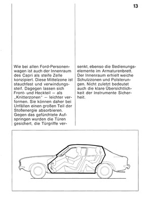 Ford Capri - Prospekt (1969) - Seite 13
