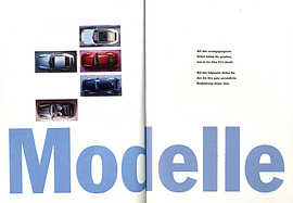Die Idee Porsche 911 - Porsche 993 - Verkaufsliteratur (1996) - Seiten 50 und 51