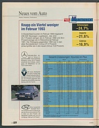Seite 10 von Übersicht: auto motor und sport / Nr. 8 / 1993 - Titelseite
