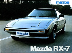 Mazda RX-7 - Verkaufsprospekt (1980, engl.)