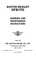 Austin-Healey Sprite - Handbuch (1958, engl.) - Seite 1