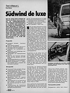 Test Alfa Romeo Alfasud L - mot Nr. 19/1975 - Seite 14