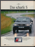 Testbericht: Das scharfe S: Test Audi S4 (auto motor und sport / Nr. 18 / 1991 - Seite 70)