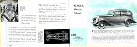 Singer Cars - Gesamtprogramm 1935 - Seiten 4 und 5