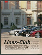 Testbericht: Lions Club - Vergleich Ferrari 456 M GTA, Jaguar XKR und Mercedes-Benz CL 600 (auto motor und sport / Nr. 24 / 1999 - Seite 22)