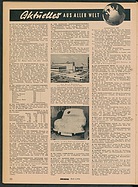 Seite 22 von Übersicht: Das Auto / Nr. 1 / 1950 - Titelseite