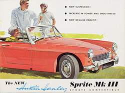 Austin-Healey Sprite Mk III - Verkaufsprospekt (1965, engl.)