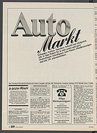 Seite 100 von Übersicht: auto motor und sport / Nr. 21 / 1991 - Titelseite