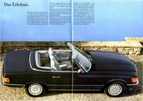 Mercedes SL R107 - Verkaufsprospekt 1985 - Seite 4