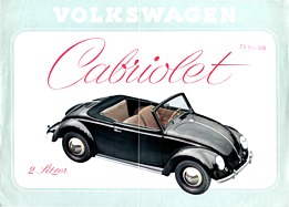 VW Cabriolet - 2-Sitzer - Prospekt (1949)