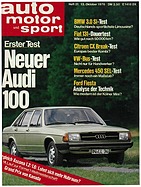 Seite 1 von auto motor und sport Nr. 21 / 1976