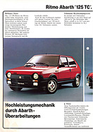 Prospekt Fiat Ritmo Abarth 125 TC (1981) - Seite 2