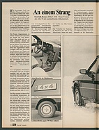 Testbericht: An einem Strang - Test Alfa Romeo 33 1.5 4x4 (auto motor und sport / Nr. 4 / 1984 - Seite 38)