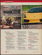 Seite 6 von Übersicht: auto motor und sport / Nr. 14 / 2003 - Titelseite