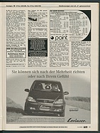 Seite 89 von Übersicht: auto motor und sport / Nr. 3 / 1999 - Titelseite