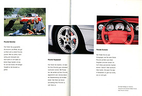 Die Idee Porsche 911 - Porsche 993 - Verkaufsliteratur (1996) - Seiten 80 und 81